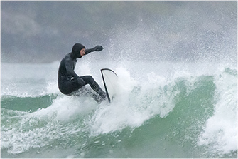 Tofino Winter Surfer Wayne Lynch ©